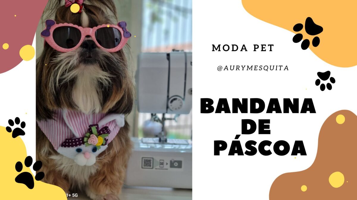 BANDANA DE PÁSCOA PARA PET