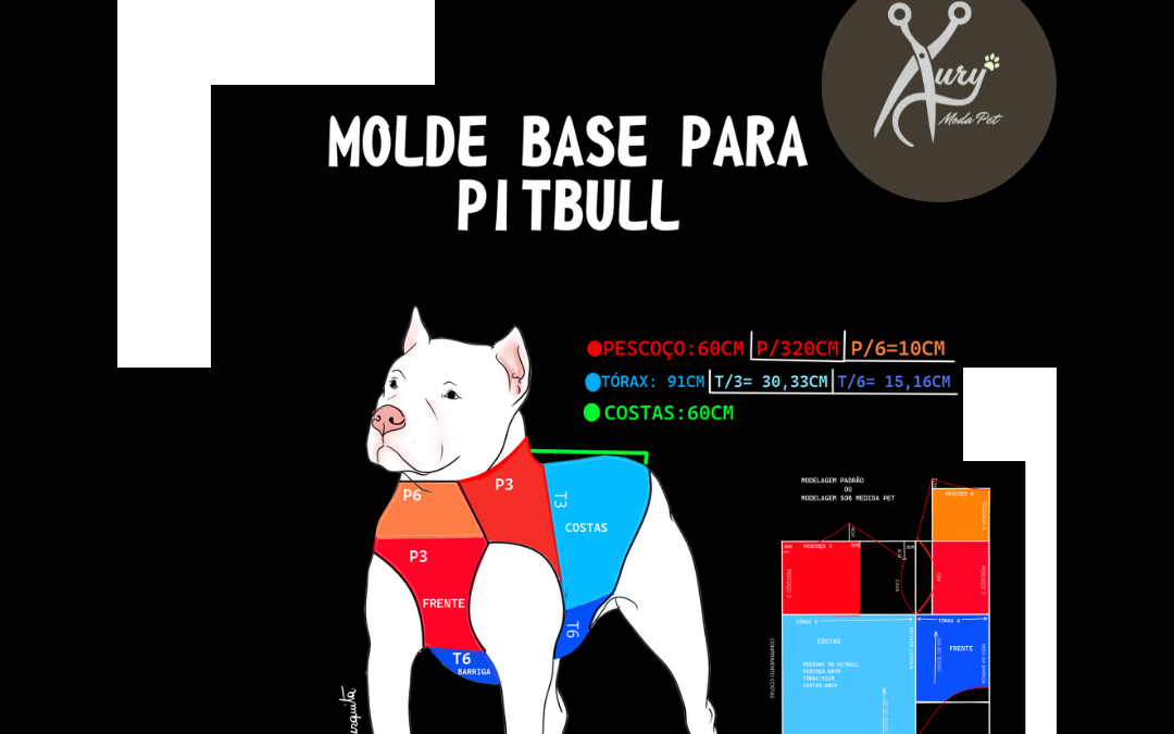 COMO FAZER MOLDE BASE PARA PITBULL    SOB MEDIDA