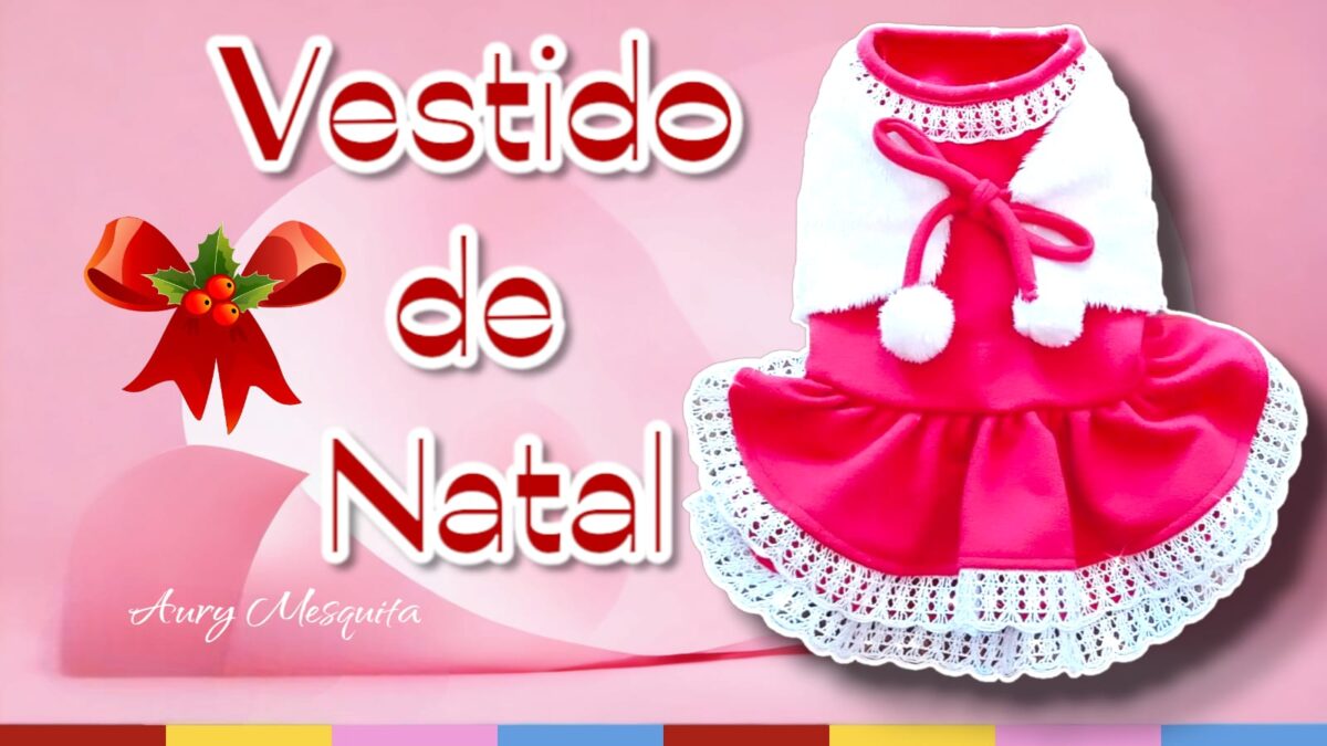 VESTIDO DE NATAL PARA PET