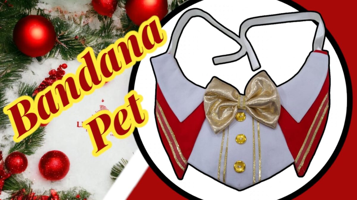 BANDANA DE NATAL PARA PET