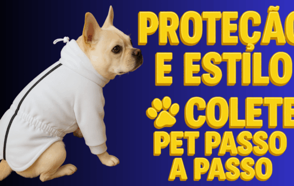 Como Fazer um Colete Acolchoado para Cachorro – Tutorial Passo a Passo Com a chegada dos dias frios, muitos tutores buscam alternativas para proteger seus pets do frio sem abrir mão do estilo. Pensando nisso, preparamos um tutorial completo para você aprender a confeccionar um colete acolchoado para cachorro. Além de aquecer, essa roupinha é perfeita para passeios ao ar livre, garantindo conforto e muito charme!